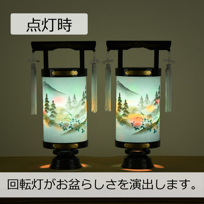 霊前灯 はなごろも 山水 対小 | お仏壇のはせがわ公式通販