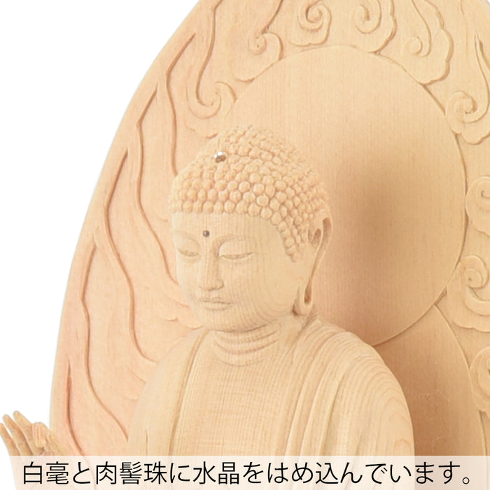 仏像 阿弥陀如来 木曽檜 柾目 藤曲隆哉作 | お仏壇のはせがわ公式通販
