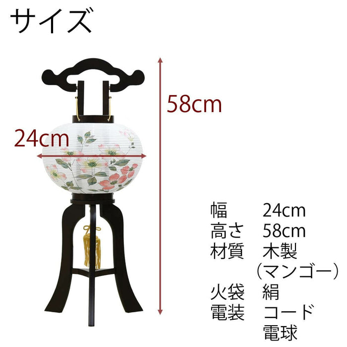 姫行灯 ８号 ハナミズキ | お仏壇のはせがわ公式通販