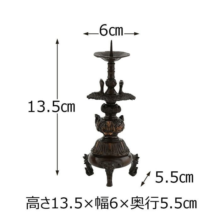 三具足 木瓜菖蒲 長健院 2.5寸 | お仏壇のはせがわ公式通販