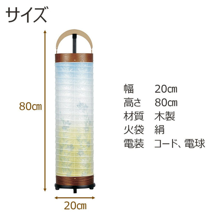 盆提灯 新型 立花6号 桔梗ボカシ 回転 特徴 3