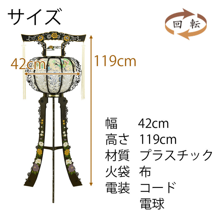 霊前灯 鳳 105号 黒 | お仏壇のはせがわ公式通販