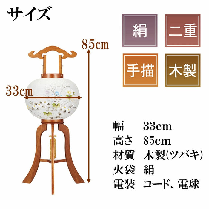 盆提灯 行灯 １１号 夏模様 特徴 4