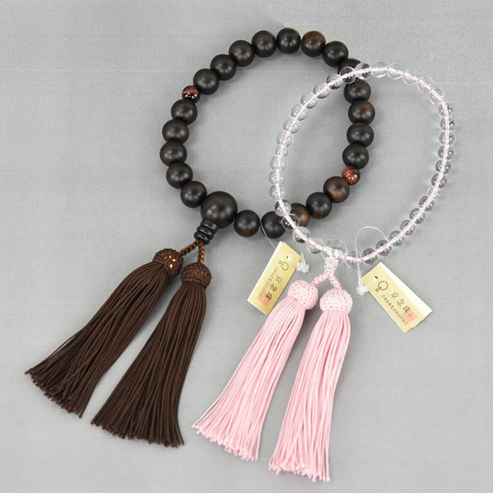 WEB限定】数珠・数珠袋セット（男女ペア） | お仏壇のはせがわ公式通販